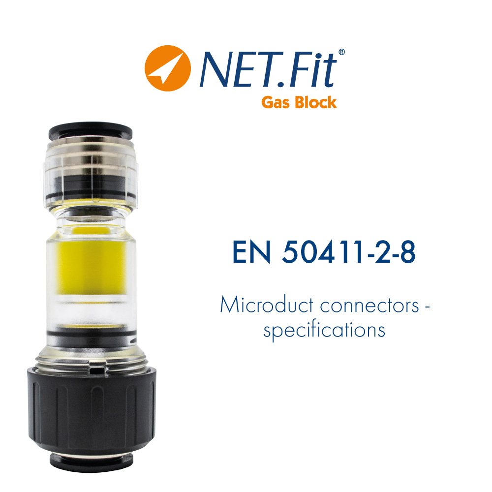 Net.Fit Gas Block 2P Certification EN 50411-2-8