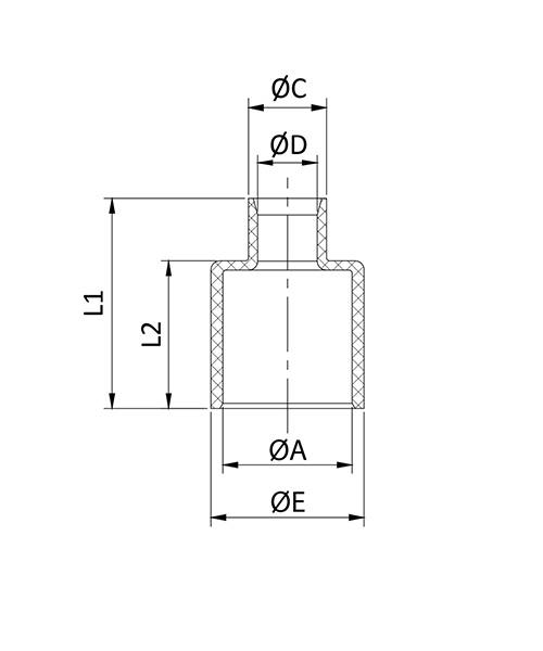 Disegno Tecnico EFXRCRubber Cover